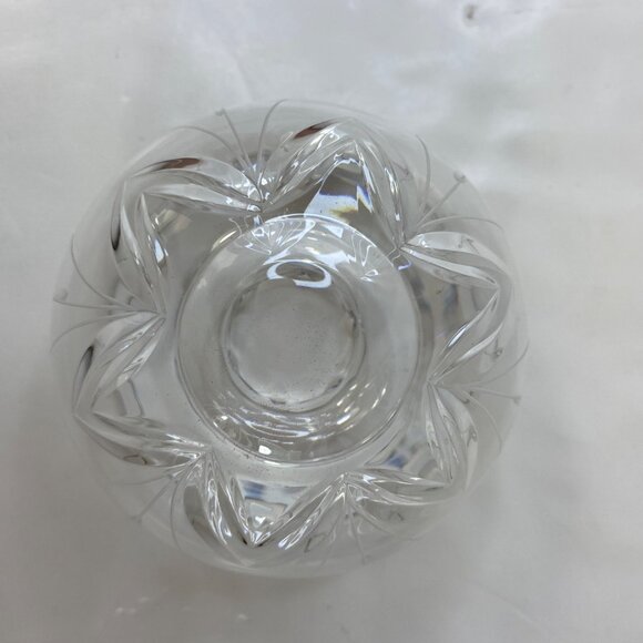 Set of 2 Mikasa Petit Points Cut Crystal Votive Vase Candle Holders - Picture 6 of 10